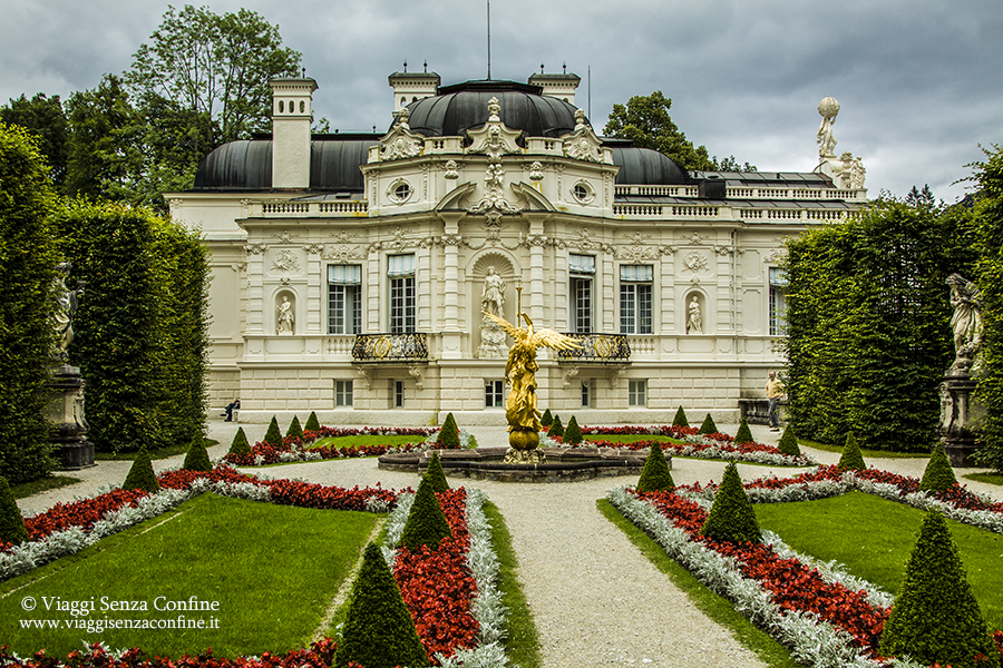 Castello di Linderhof - giardino