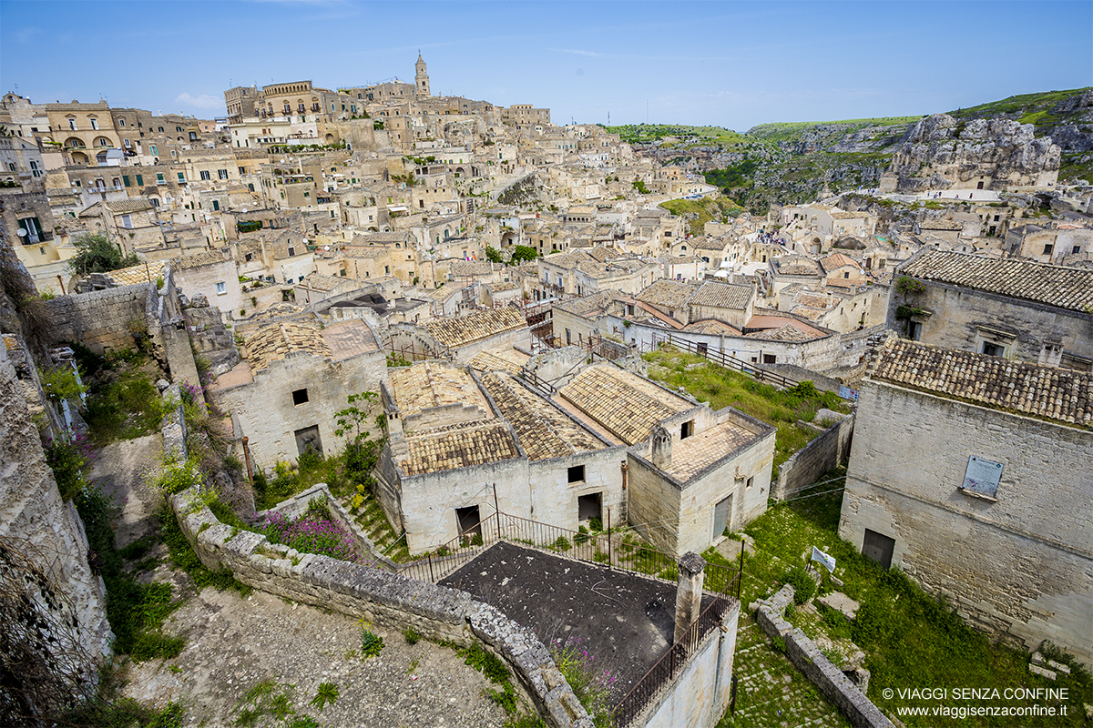 Matera dall'alto