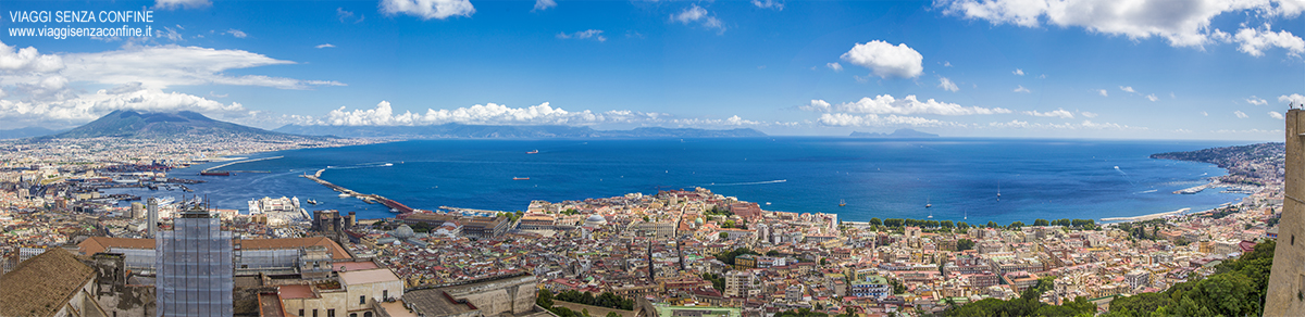 Panoramica Napoli dall'alto