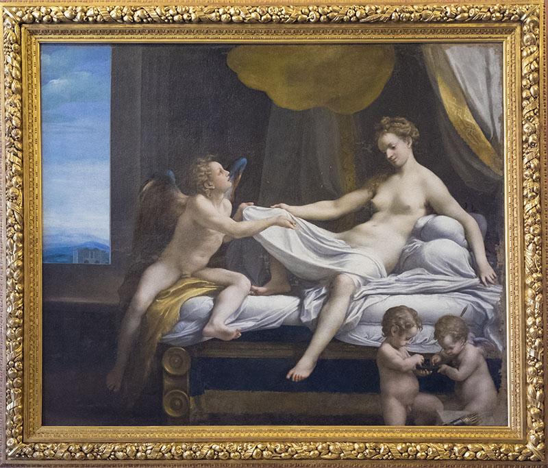 Danae Correggio Galleria Borghese