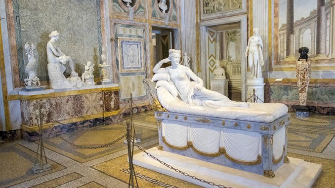 Galleria Borghese - Paolina Bonaparte di Canova