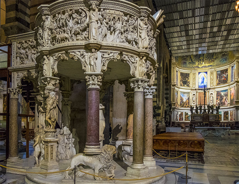 Pulpito Duomo di Pisa - Giovanni PIsano