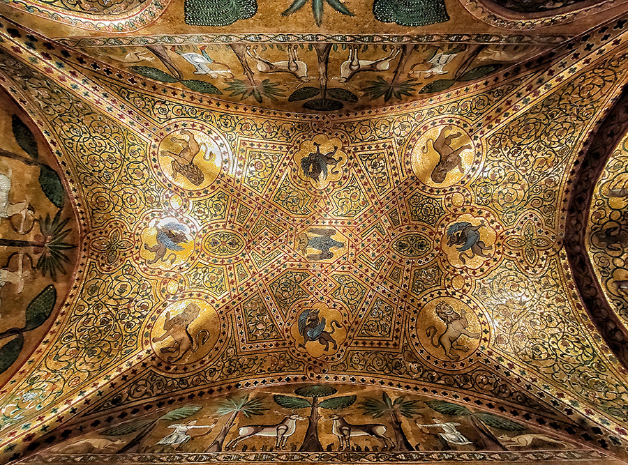 Sala di Ruggero Palazzo Reale Palermo